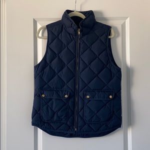 JCrew Navy Blue vest